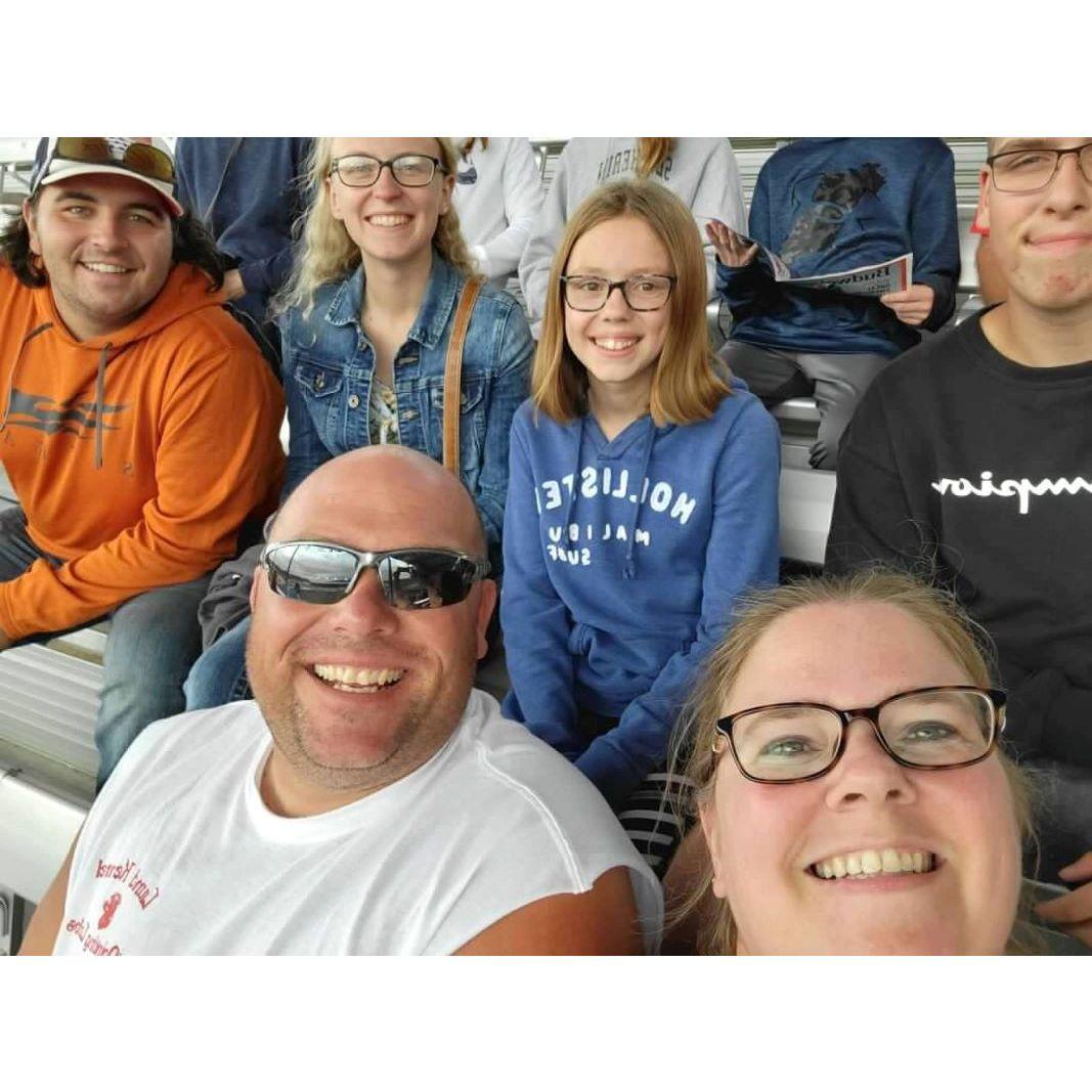 Alexa and Chase's first vacation was to see Alexa's aunt, uncle, and cousins while they visited Yellowstone. This was Chase's first time meeting some of Alexa's family, and a favorite trip thus far.