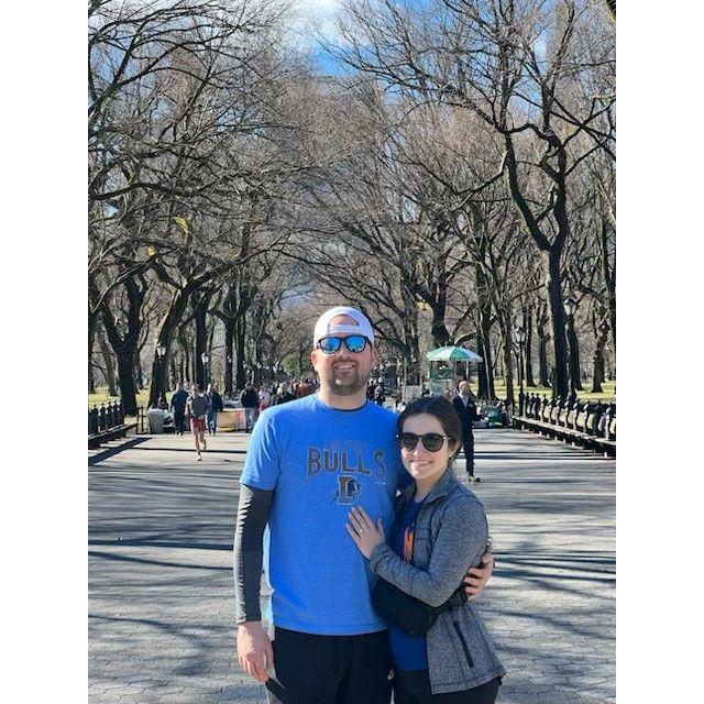 Engagement weekend in NYC, March 2024.