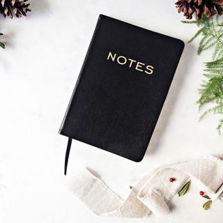 Gold Notes Notebook