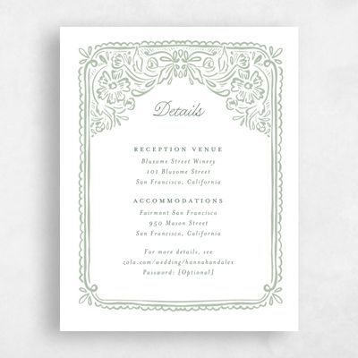 Laurel Green Wedding Enclosure - Pienza