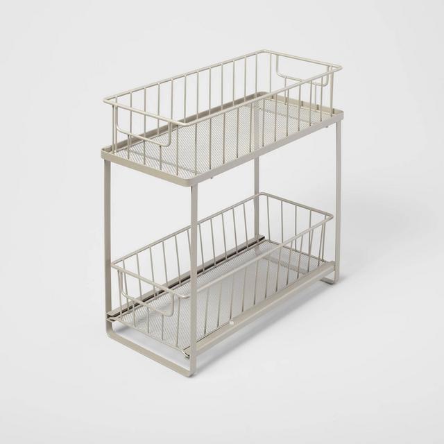 Rubber Wood and Stainless Steel Drying Rack - Brightroom™