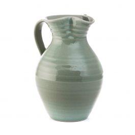 Simon Pearce Belmont Crackle Celadon Pitcher - Large