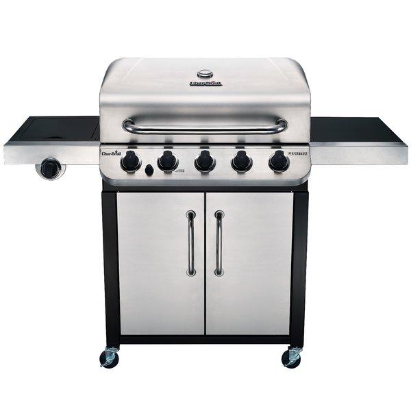 Performance 5-Burner Propane Gas Grill with Cabinet
