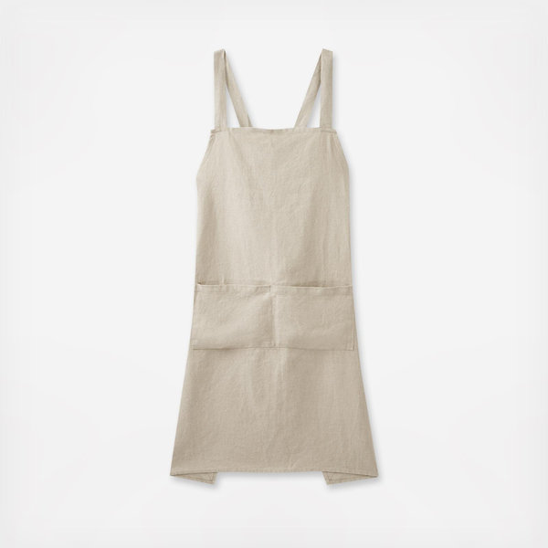 Jude Linen Apron - Thumbnail 2
