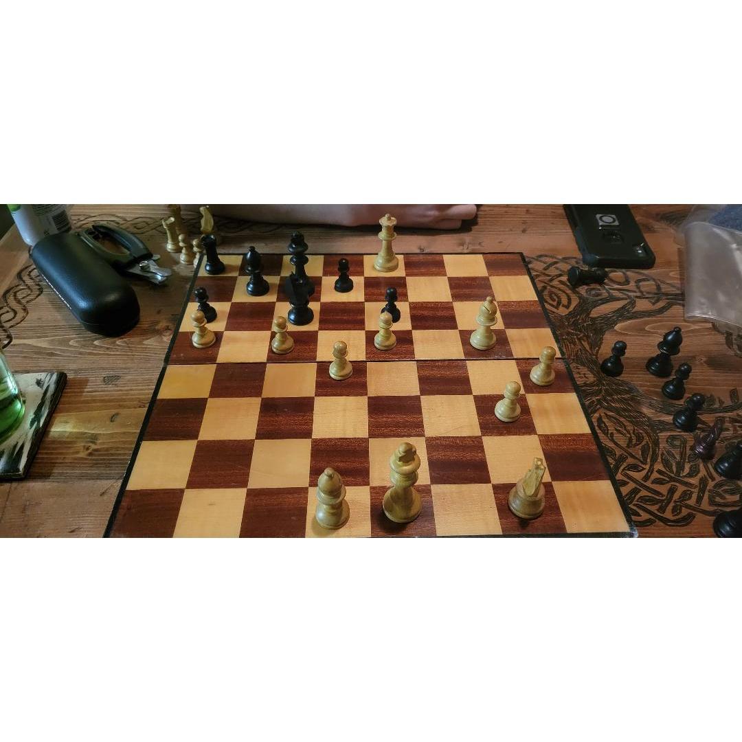 We play a lot of chess!