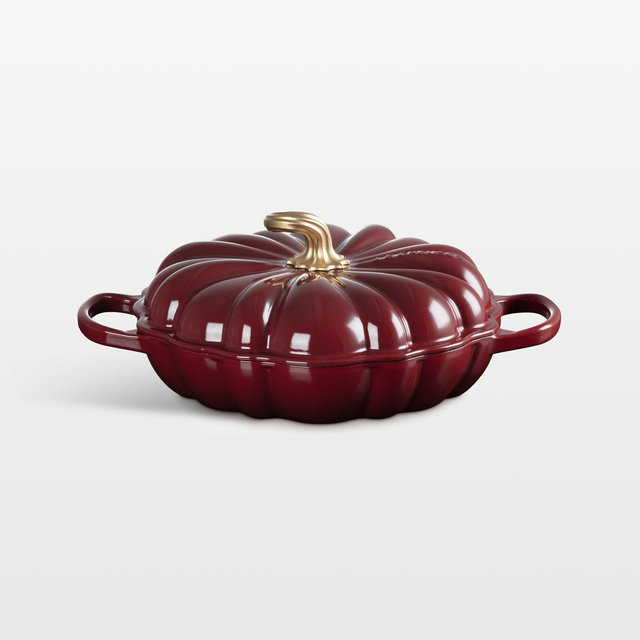Le Creuset ® Rhone 2.75-Qt. Figural Pumpkin Braiser
