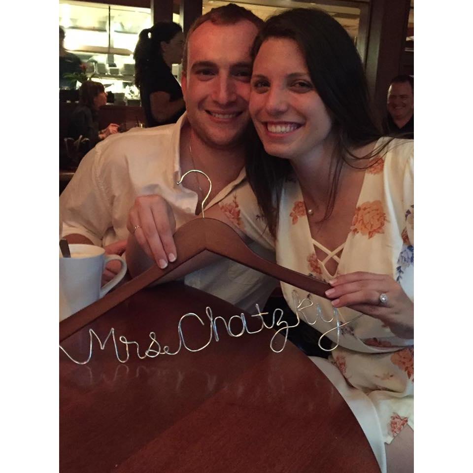 The night we got engaged!