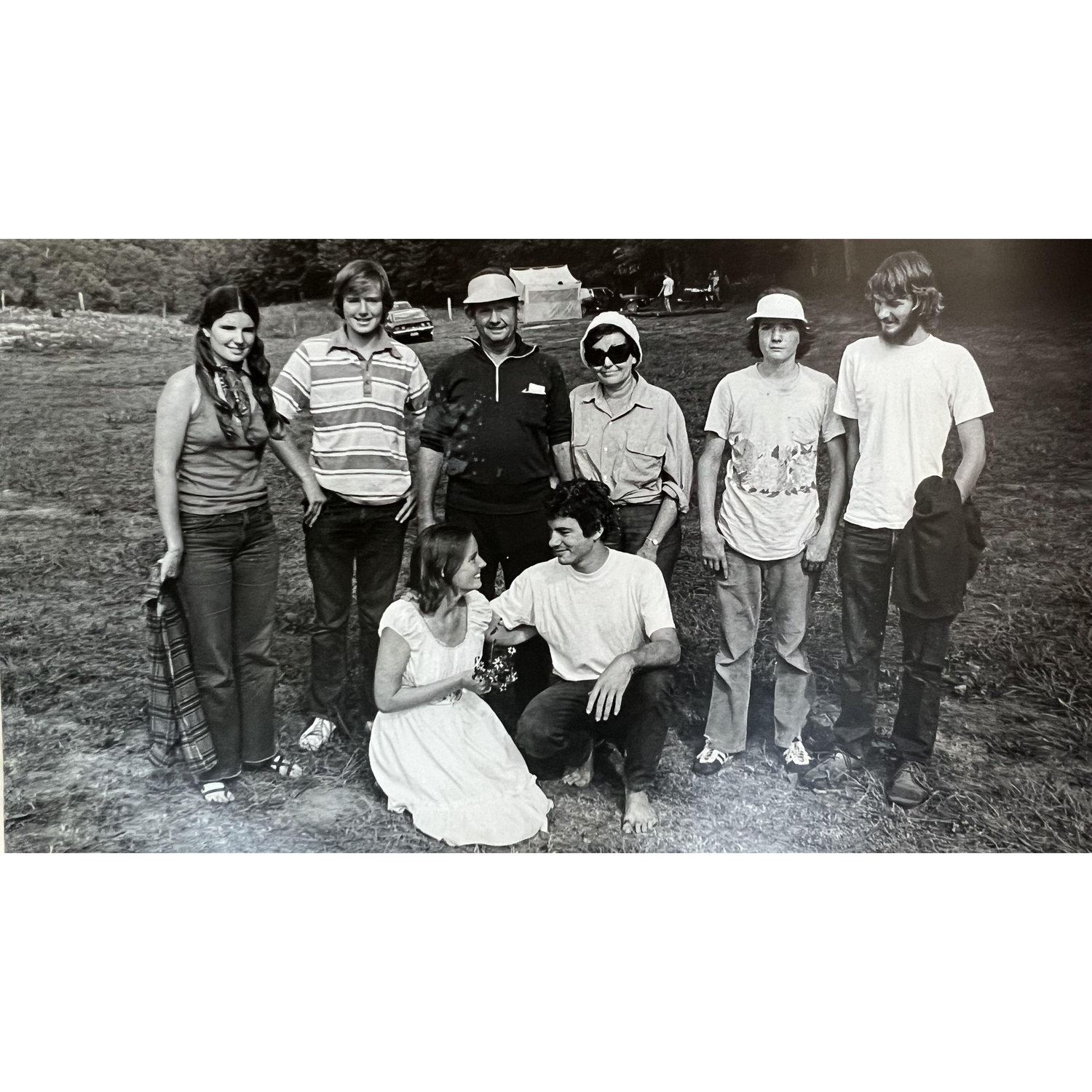 King Family. Back Row: Kathy, Bill, Stu, Bette, Ken, Ed. Front Row: Christine, Mark