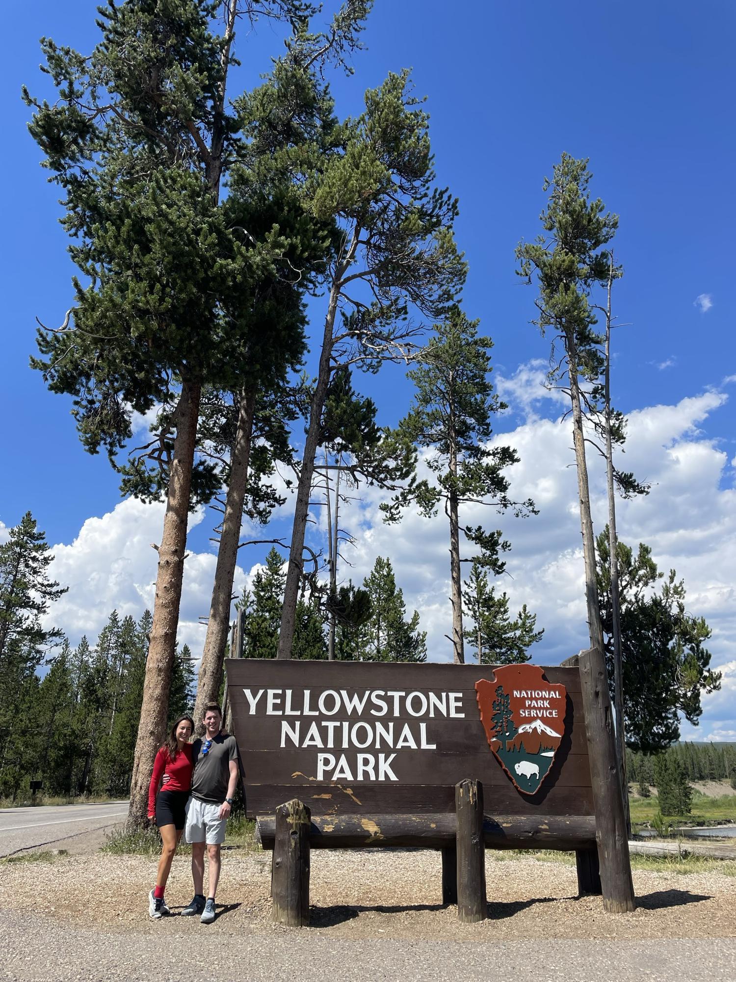 Yellowstone National Park - one of many we’ve visited together :-)