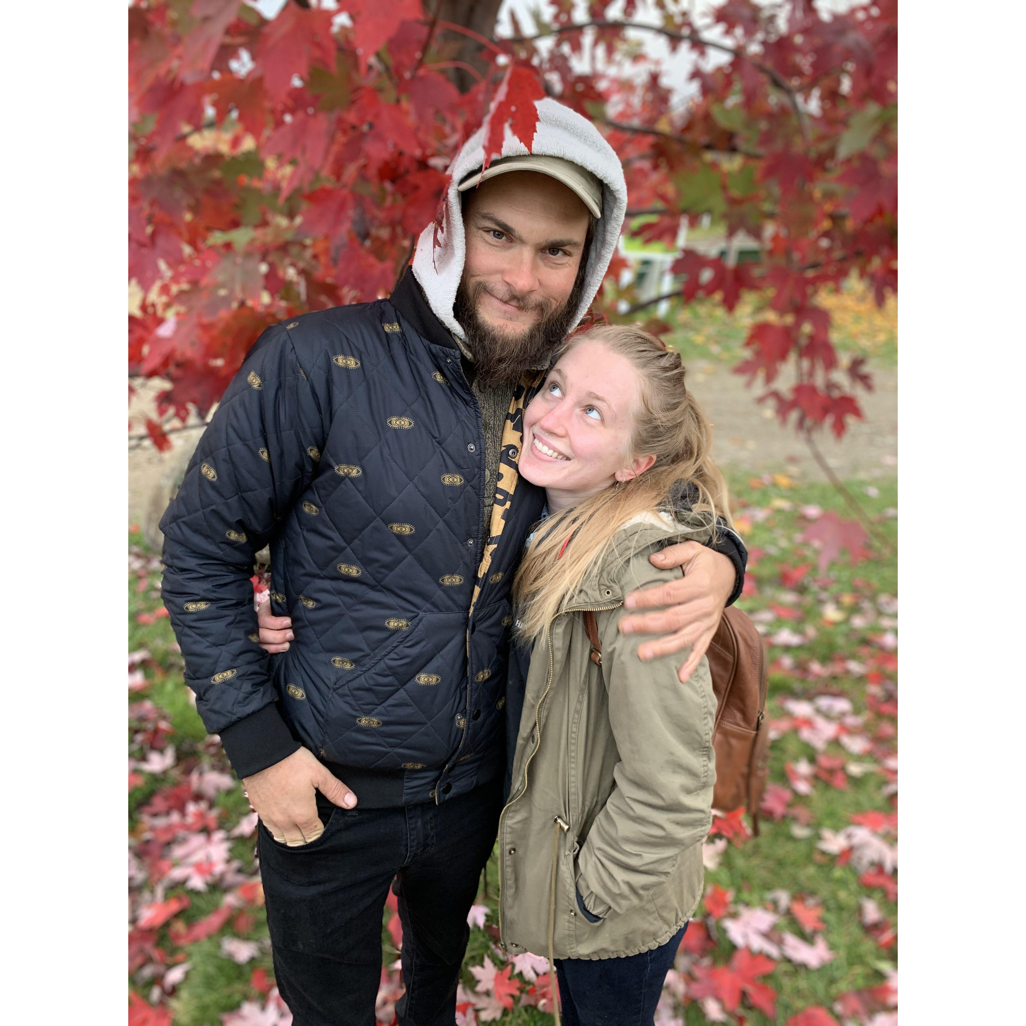 October pumpkin picking 2019