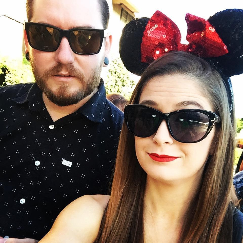 First trip to Disneyland together.