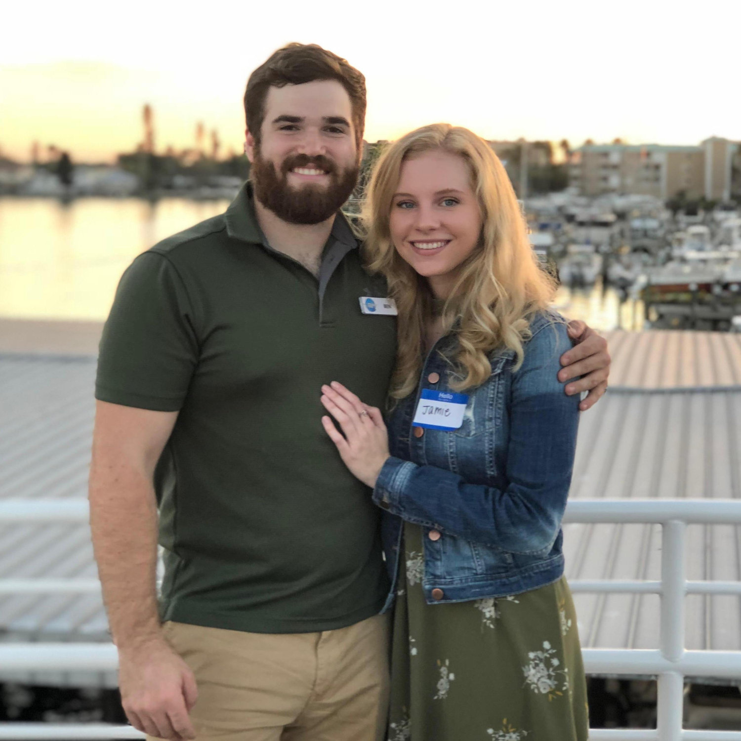 Fun events on the boat Ben worked on.