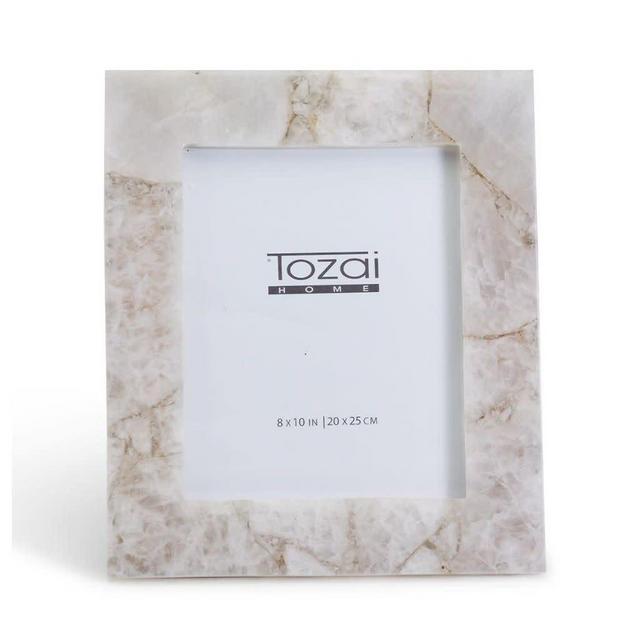 5x7 White Quartz Frame