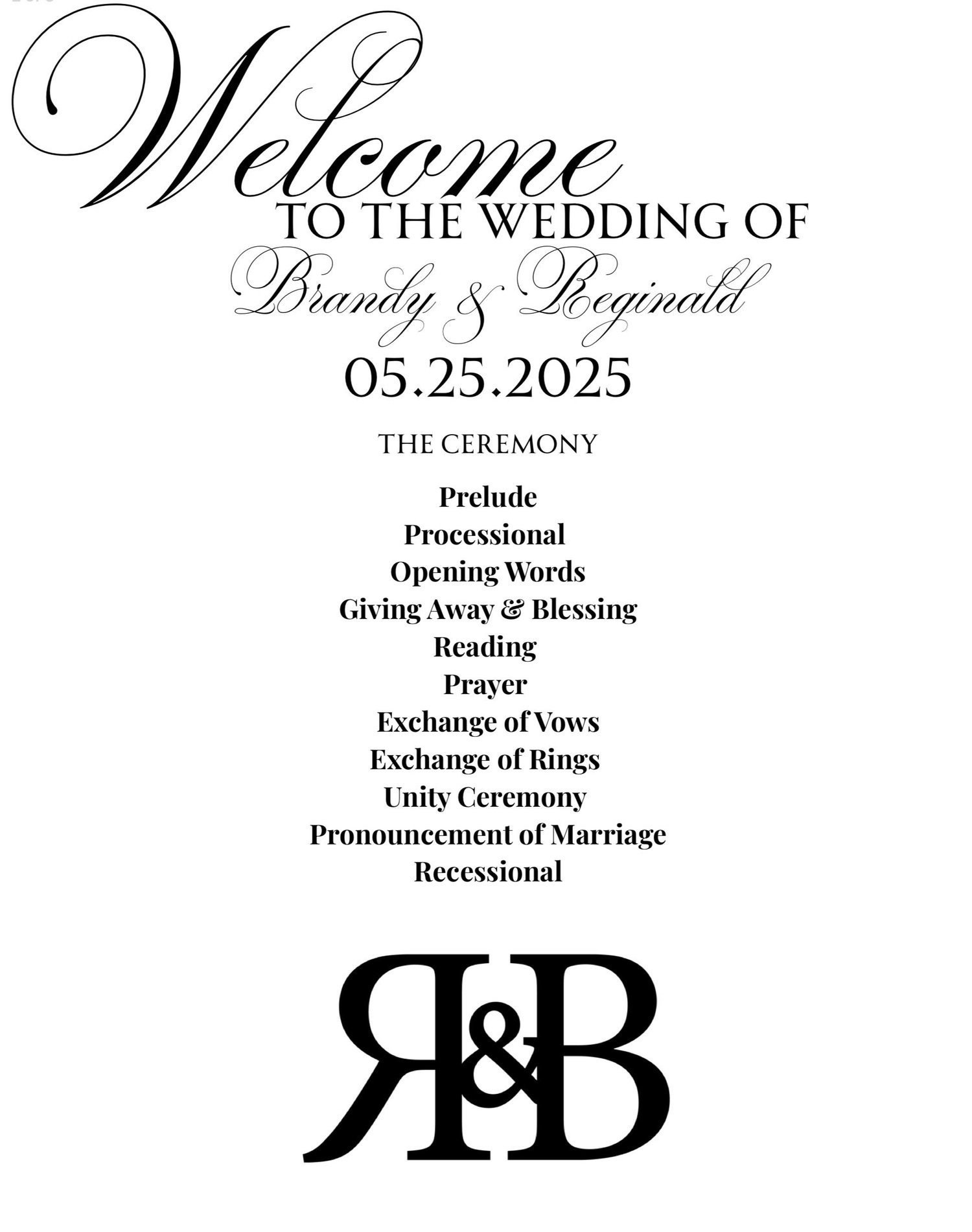 The Wedding Website of Reginald Richard and Brandy Boyland