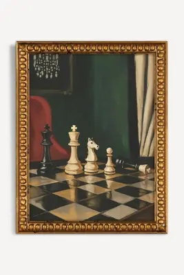 Chess Still Life Wall Art
