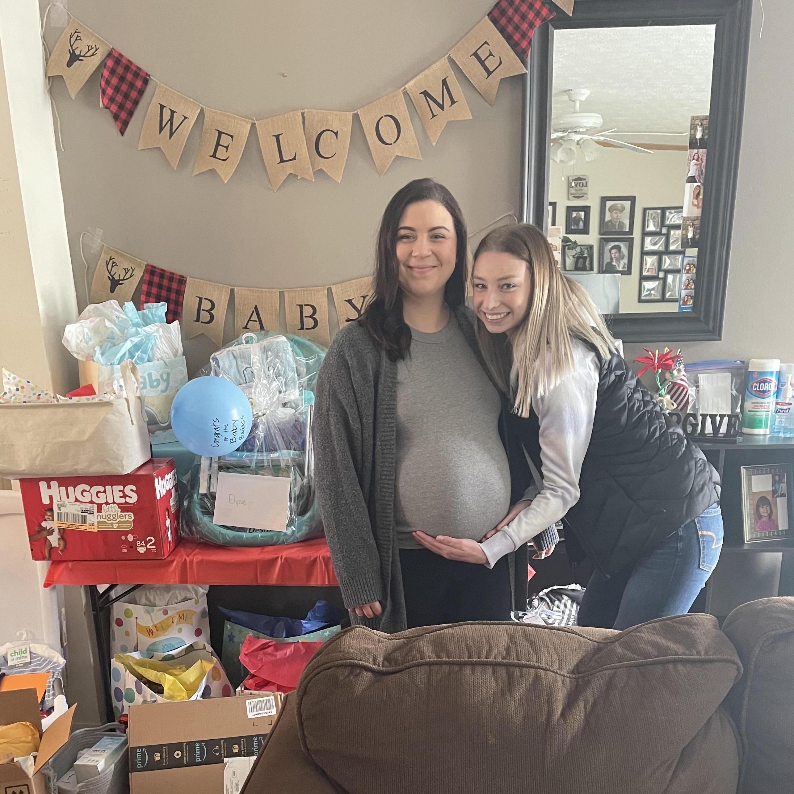 Elyssias baby shower