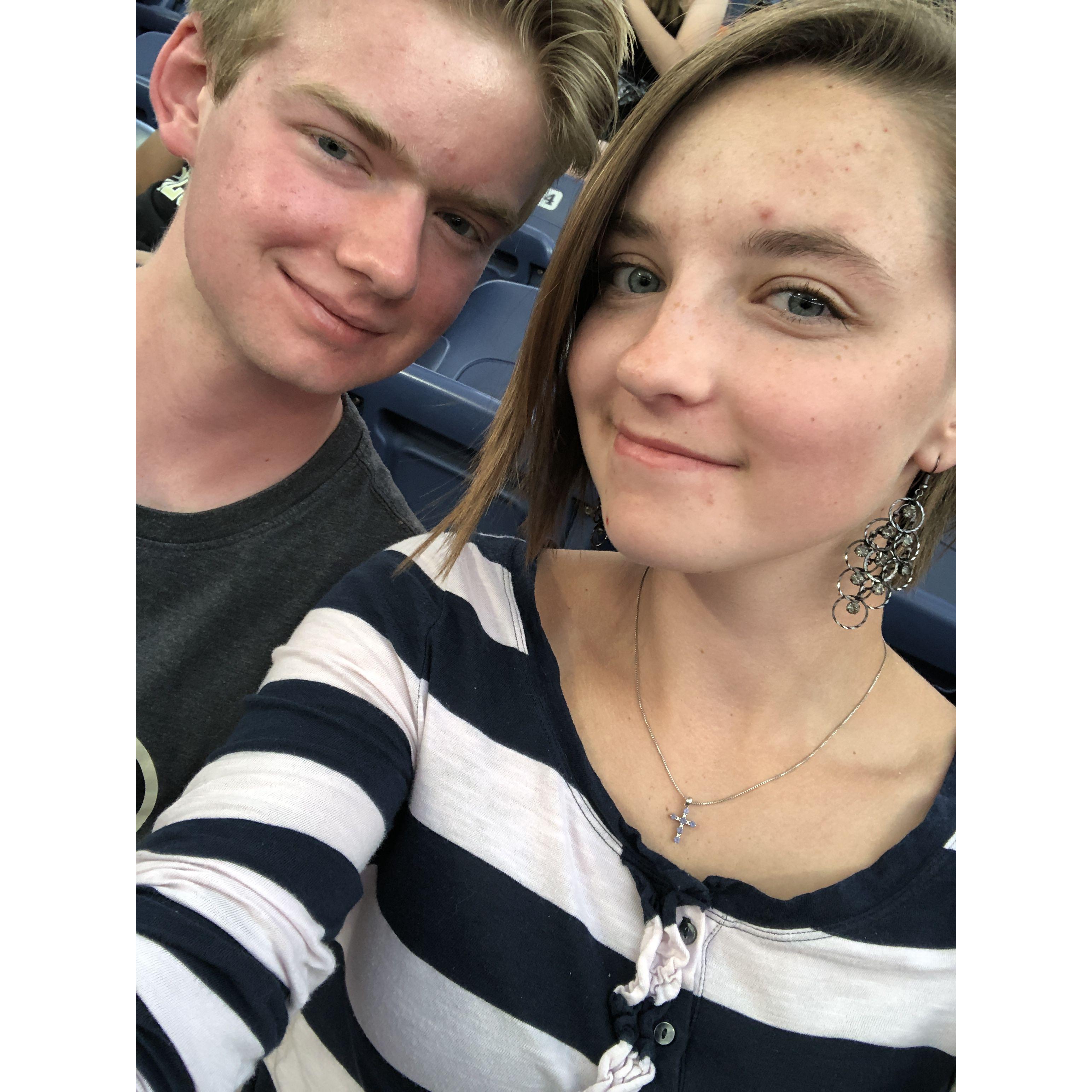 First College Football game