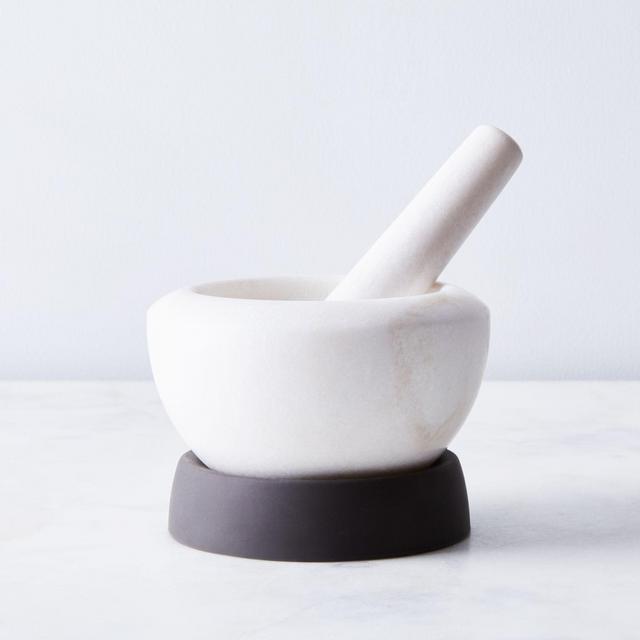 Mortar & Pestle with Silicone Base