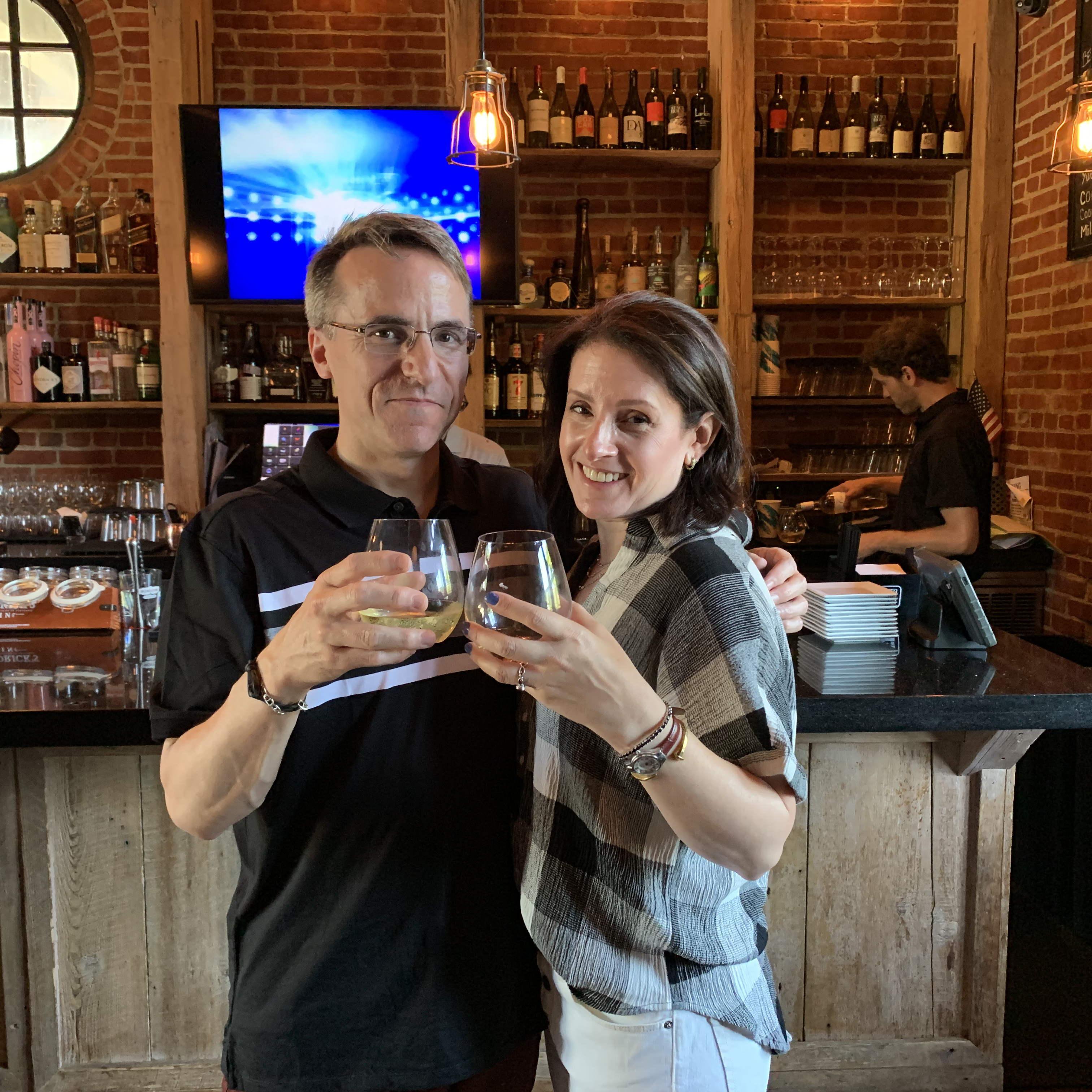 Celebrating our 50th birthdays at Box Car Grill - 07/13/2019