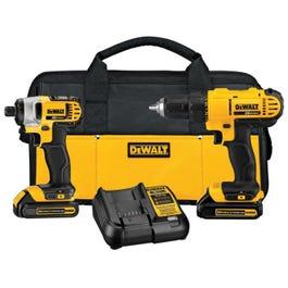 DeWalt 20V MAX* Lithium Ion Cordless Drill/Driver Combo Kit DCK240C2