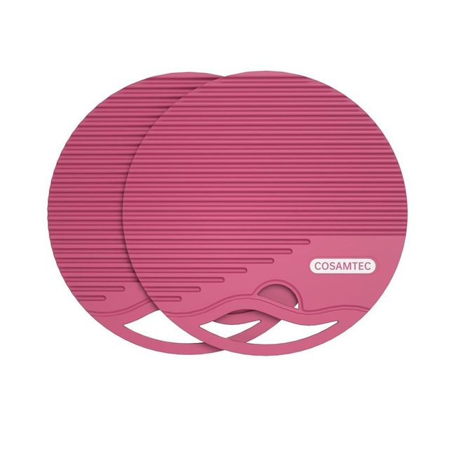 Cosamtec Silicone Trivets for Hot Dishes Heat Resistant Trivets for Hot Pots & Pans Multipurpose & Versatile Hot Pads for Kitchen & Countertop Table Coasters Set of 2