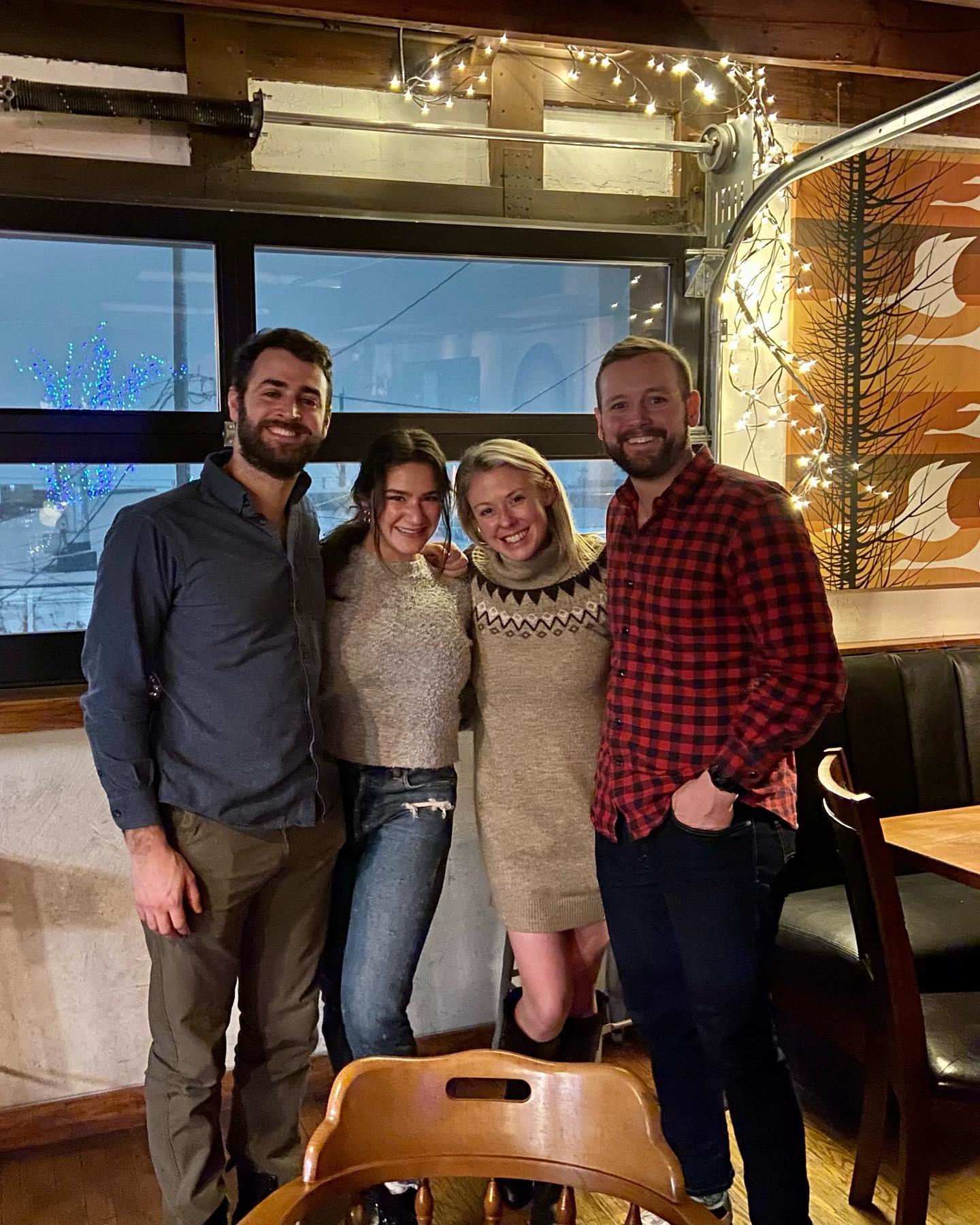 Denver dinner with Catherine Flores and Jacob