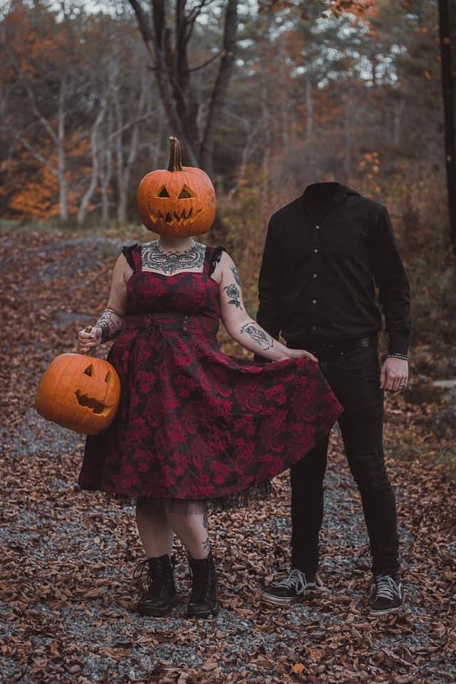 A little family photoshoot we had taken around Halloween of 2021