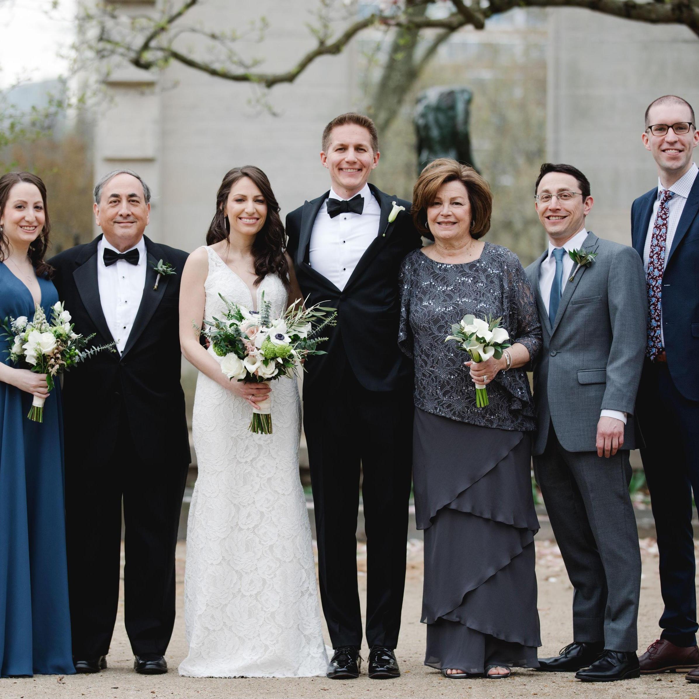 Family pictures @ Lynn/Mark's wedding – April 2019