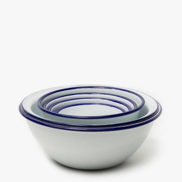 Prep Set - Original White with Blue Rim