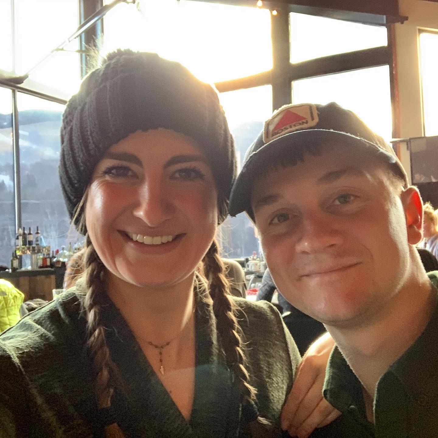 Enjoying a ski weekend away at Sunday River in Maine