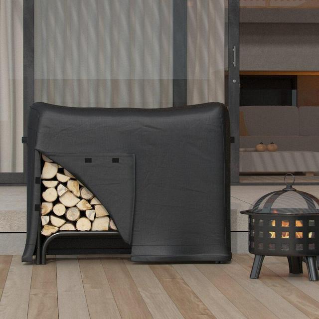 Water Resistant Firewood Log Rack Cover