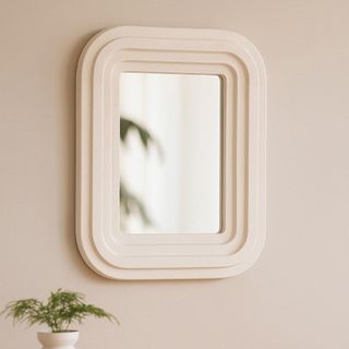 Square Aluminium Mirror