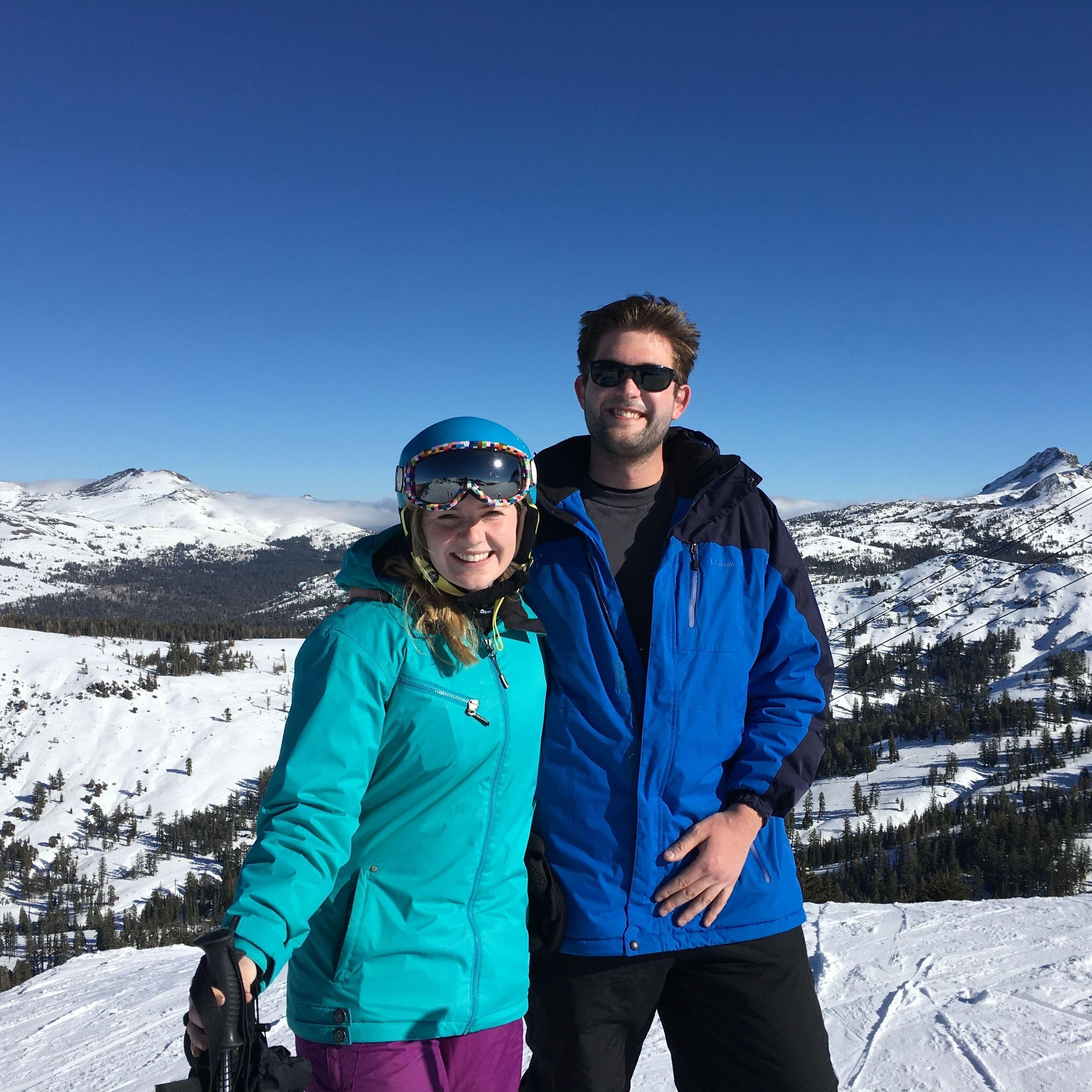 Skiing at Kirkwood (2016)