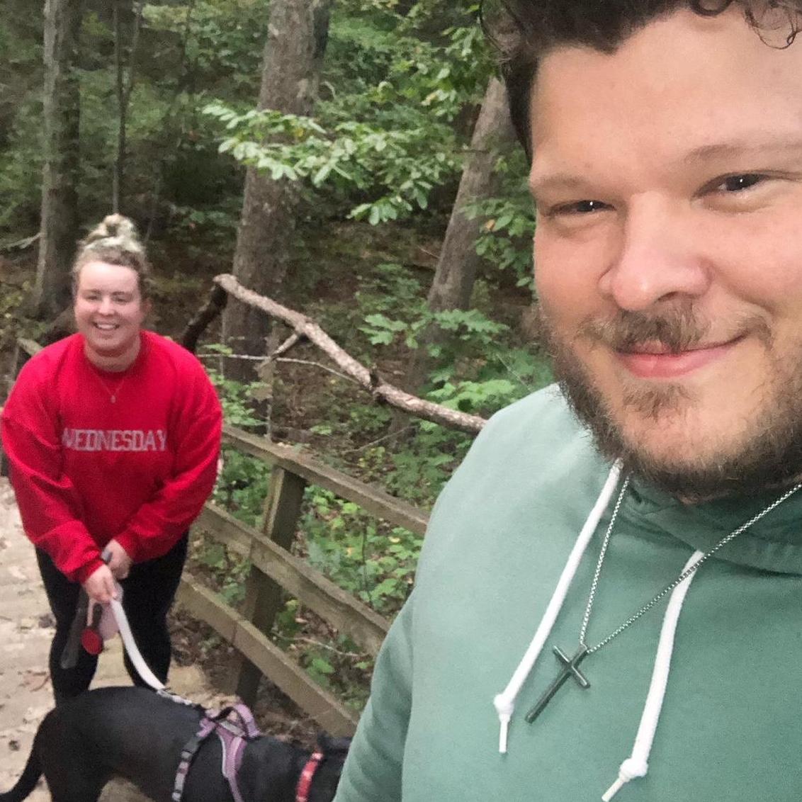 Hiking with Lennon is one of our favorite things to do!