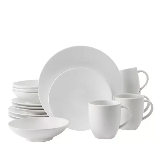 Neil Lane™ by Fortessa® Trilliant 16-Piece Dinnerware Set in White