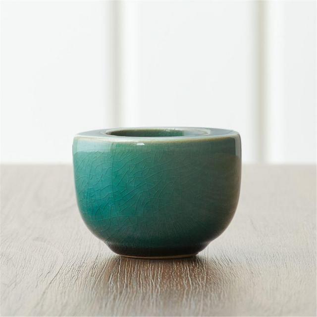 Array Jade Ceramic Tealight Holder