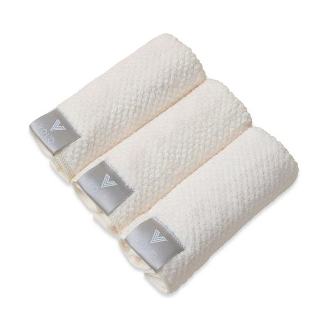 VOLO Beauty 3-Pc. Face Towels with Reusable Tote