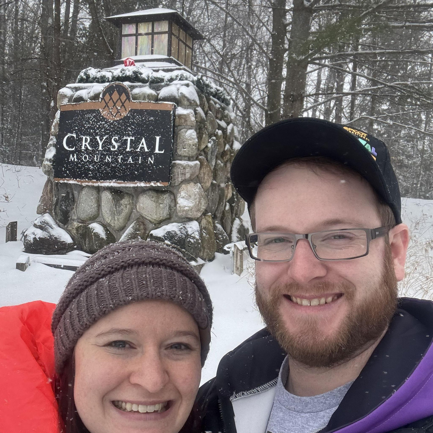Lindsay's first ski trip!