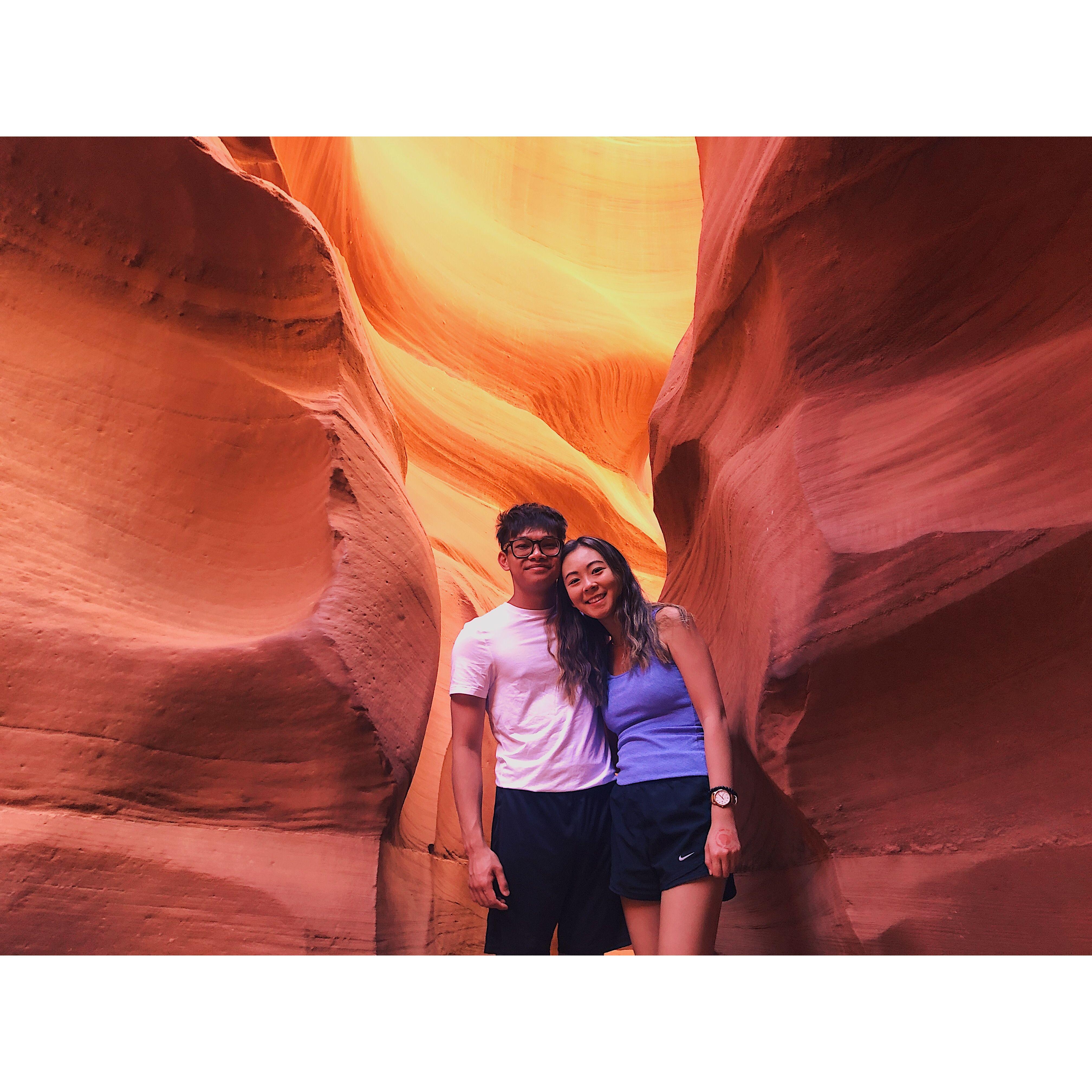 Antelope Canyon! The views were immaculate!