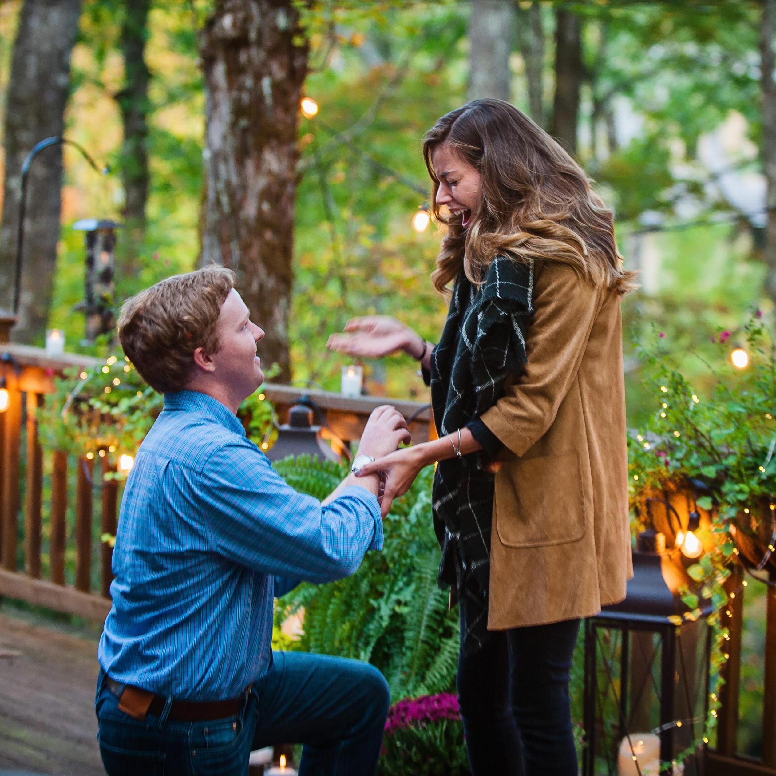 The engagement, October 19, 2018!