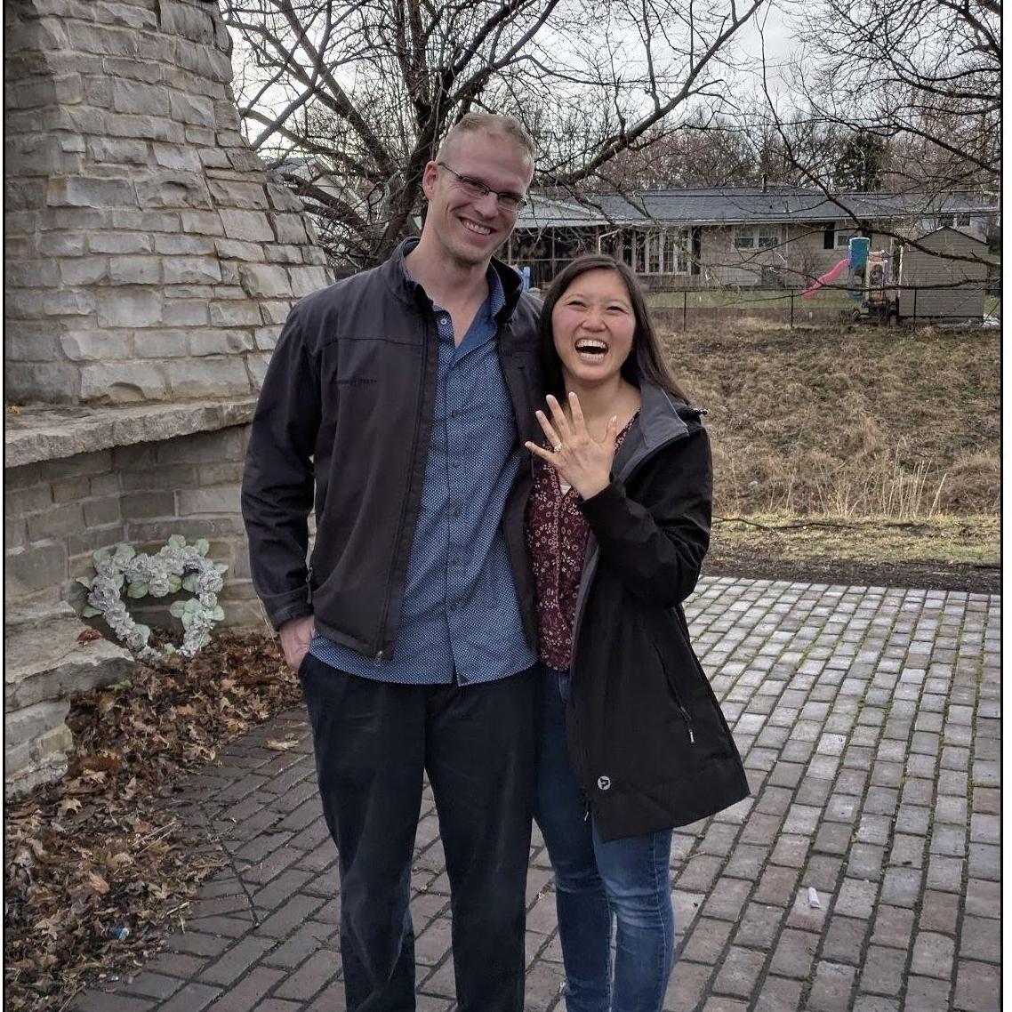 Paul proposed in the middle of a tornado watch