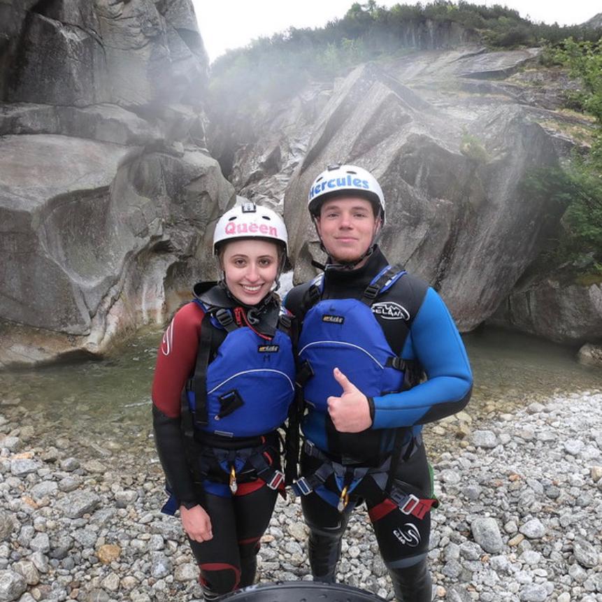 Canyoning in Switzerland