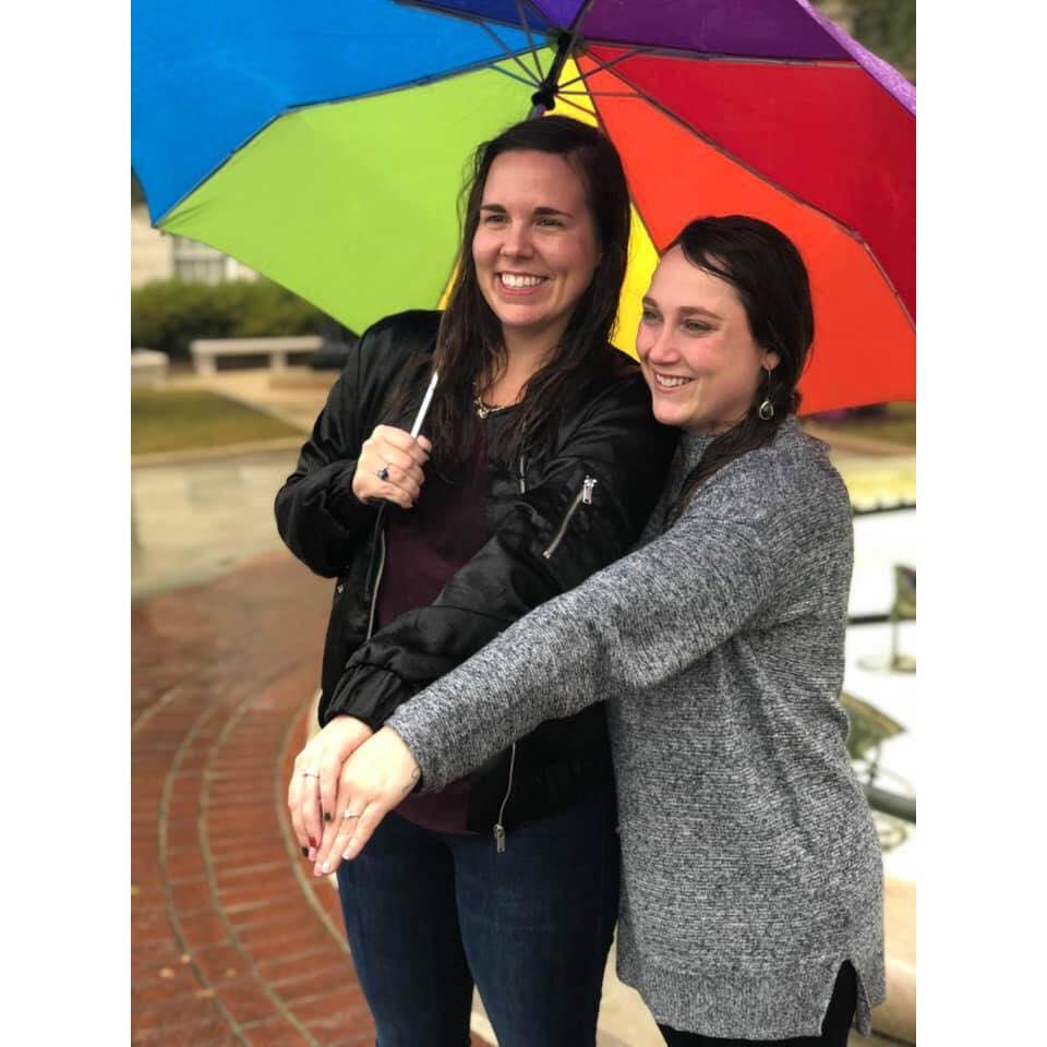The day Leah proposed! Dec 2018