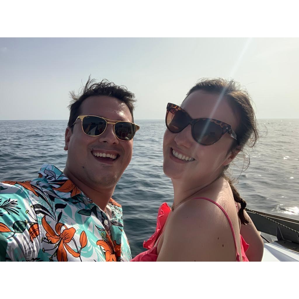 Enjoying our vacation in Portugal