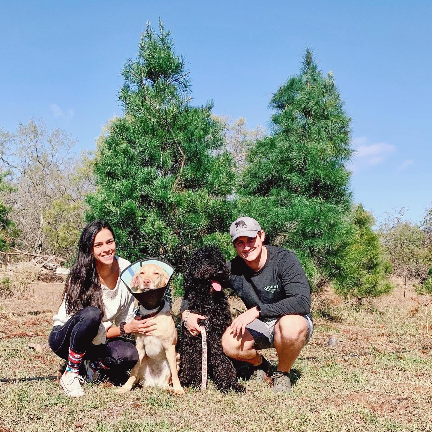 The one where we cut down our first Christmas tree together! ๐