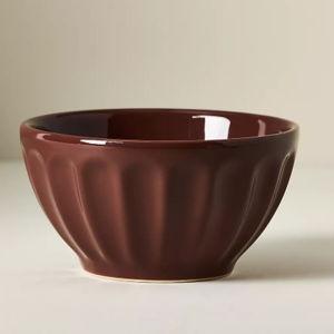 The Latte Stoneware Cereal Bowls, Set of 4: Amelie Edition