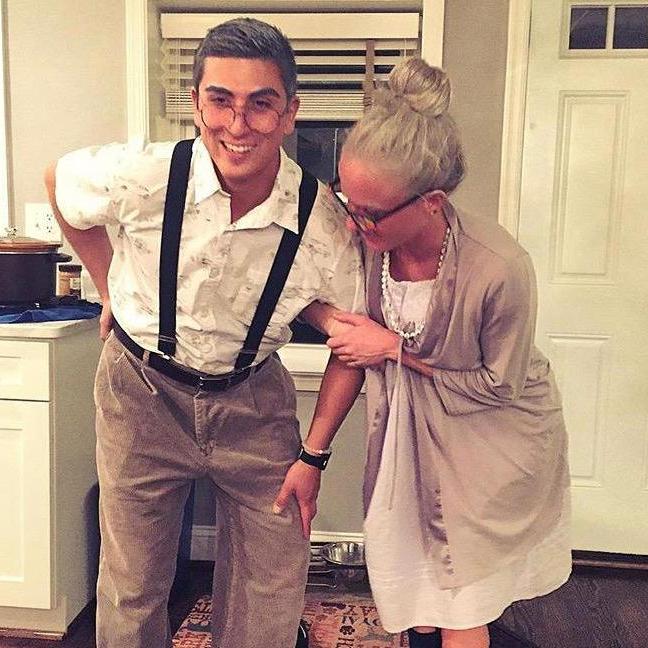 Our first Halloween together - It was a success!