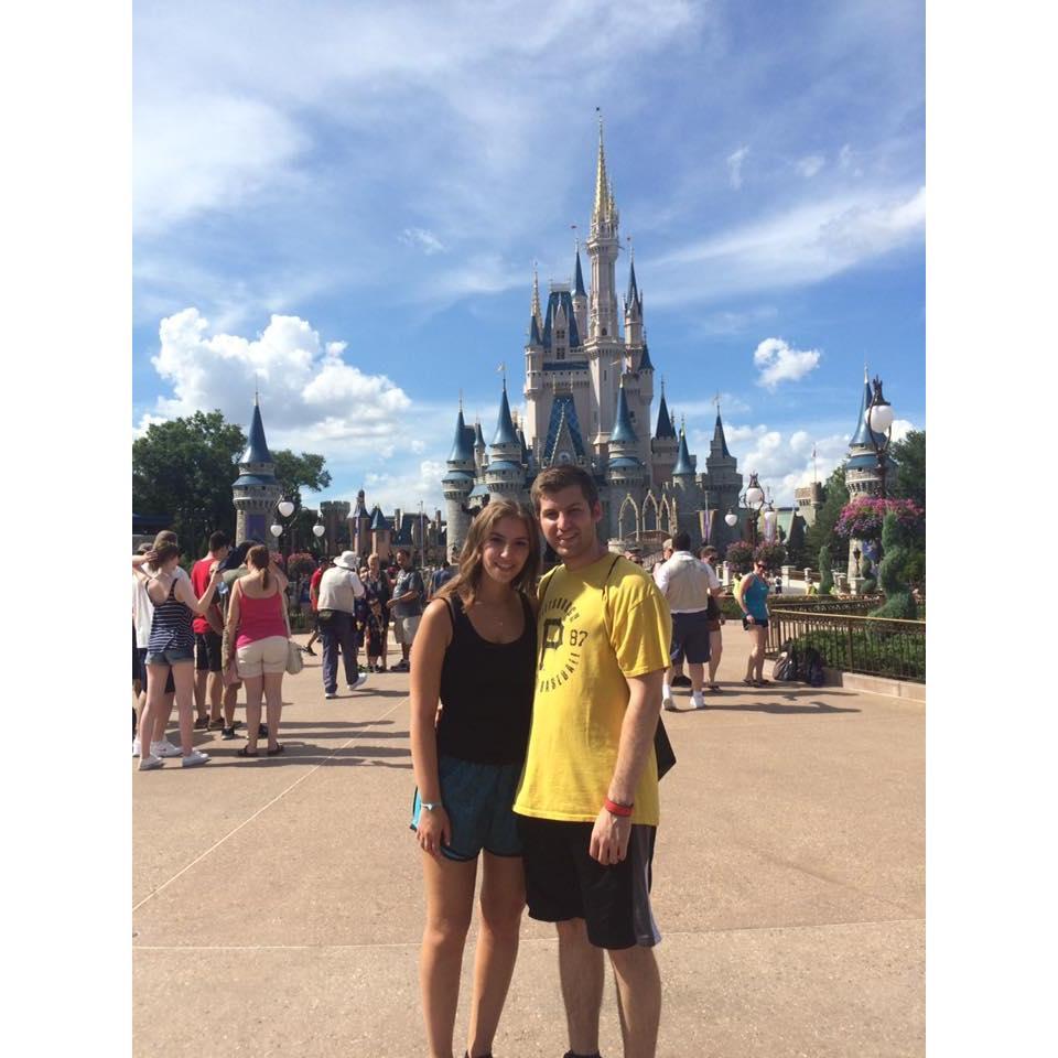 celebratory trip to Disney for Allison's college graduation, 2016