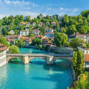 Treking through Switzerland