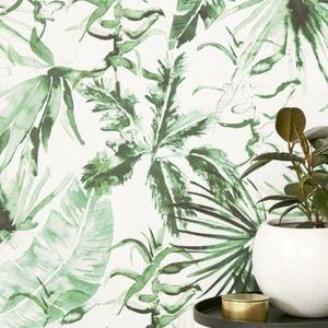 Expressive Palms Removable Wallpaper